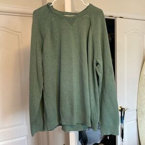 Heavy Knit Green L.L. Bean Sweater
